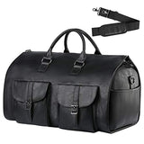 Seyfocnia Carry On Garment Bag for Travel Business with Shoe Compartment