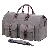 Seyfocnia Carry On Garment Bag for Travel Business with Shoe Compartment