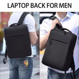 Laptop Backpack 17 Inch Waterproof Business Work Backpack for Men/Women Computer Backpack with USB Charging Port, Laptop Compartment，Black