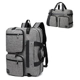 seyfocnia Convertible 3 in 1 Laptop Backpack,17.3 Inch Messenger Backpack Satchel Bag Briefcase Backpack Computer Handbag Shoulder Bag for Men or Women-Grey